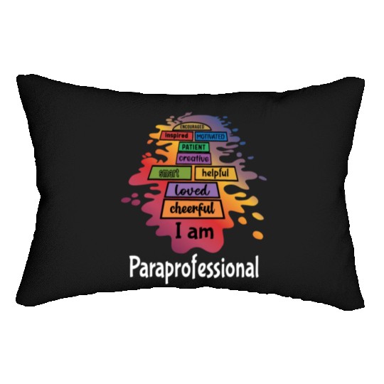Paraprofessional Teacher Assistant Aide Lumbar Pillows