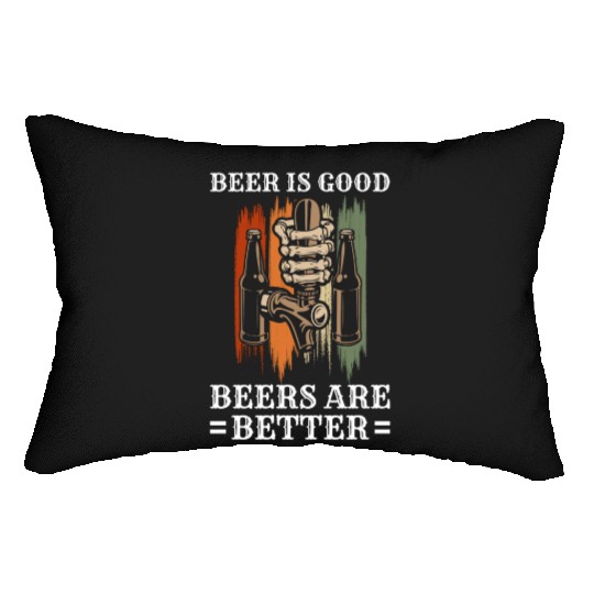 Drinking Alcohol Drunk Fun Lumbar Pillows