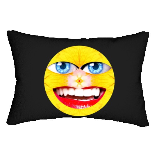 Smile Face Have a Nice Day Promote Happiness Joy Lumbar Pillows