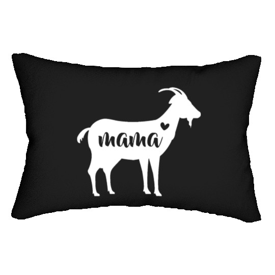 Goat Mothers Day Mama Farm Mom Lover Gift Women Lumbar Pillows