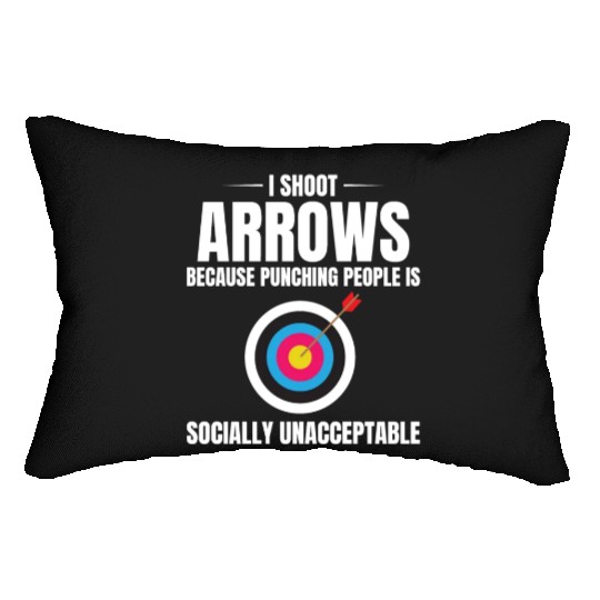 Archery Targets Archer Bullseye Shooting Sport Lumbar Pillows