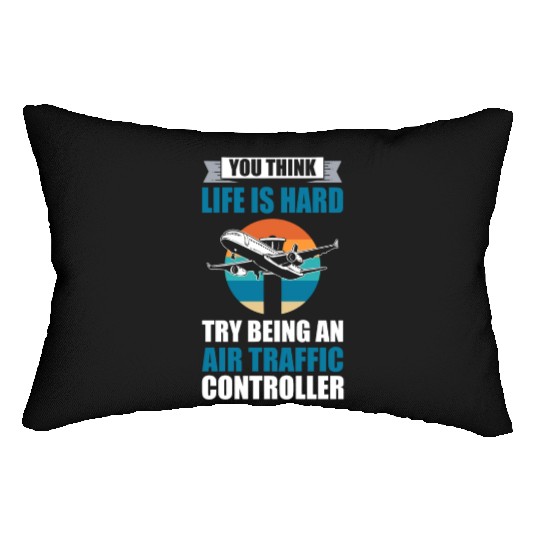 Aviation Aircraft Runway Air Traffic Controller Lumbar Pillows