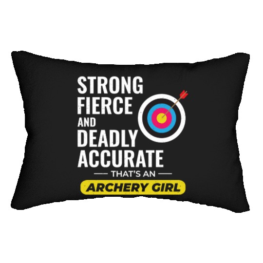 Archery Targets Archer Bullseye Shooting Sport Lumbar Pillows