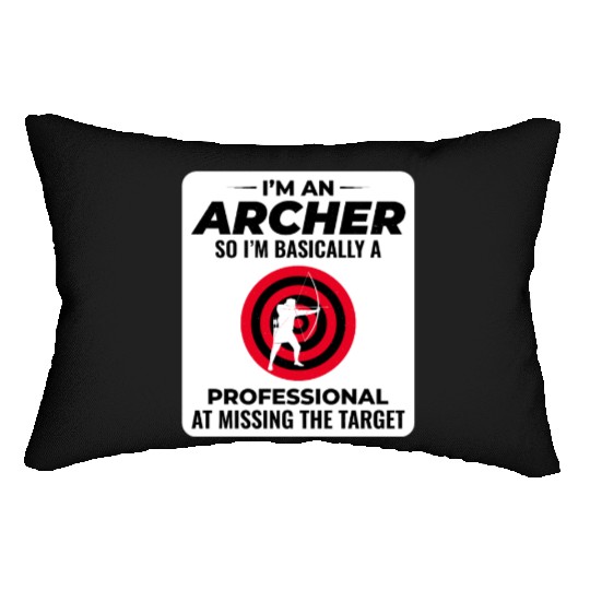 Archery Targets Archer Bullseye Shooting Sport Lumbar Pillows