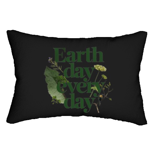 Nature's Anthem: Earth Day Every Day Lumbar Pillows