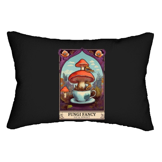 Fungi Fancy Tarot Lumbar Pillows