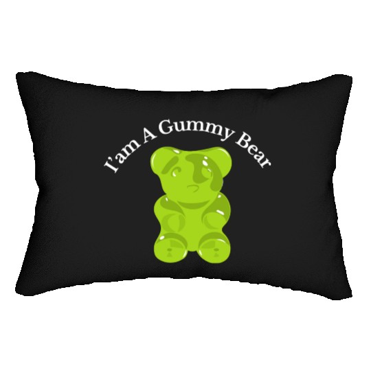 I'm A Gummy Bear Lumbar Pillows