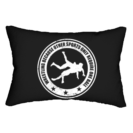 Wrestling Team Athlete Pro Youth Wrestler Funny Lumbar Pillows