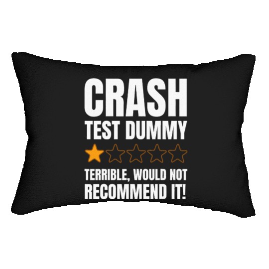 Broken Bone Injury Gifts Funny Crash Lumbar Pillows