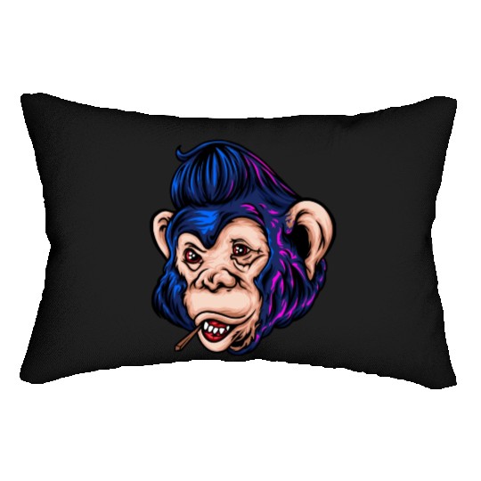 Monkey Hawk Lumbar Pillows