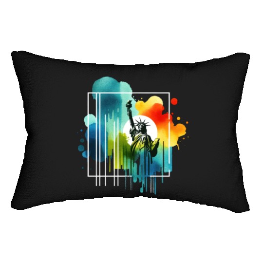 Liberty's Colorful Aura Lumbar Pillows