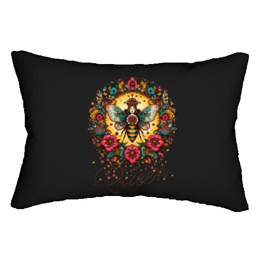 Queen Bee Jewelry Jewels Cute Beekeeping Beekeeper Lumbar Pillows
