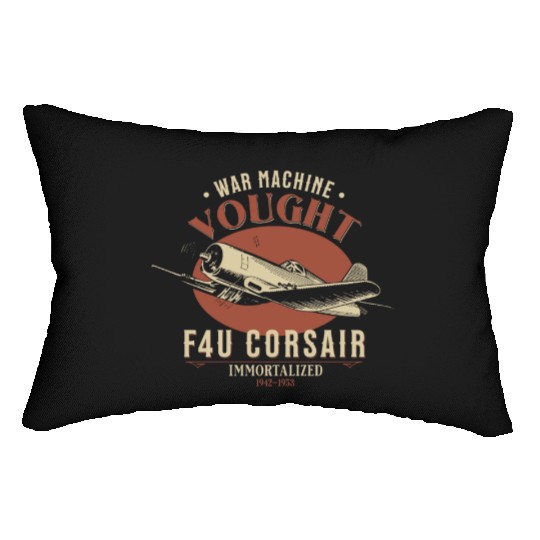 F4U Corsair | World War 2 Plane Lumbar Pillows