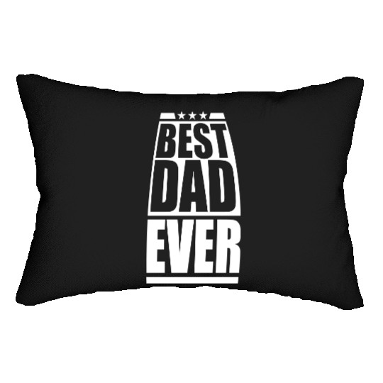 The Best Dad Ever Coolest Daddy in the World Love Lumbar Pillows