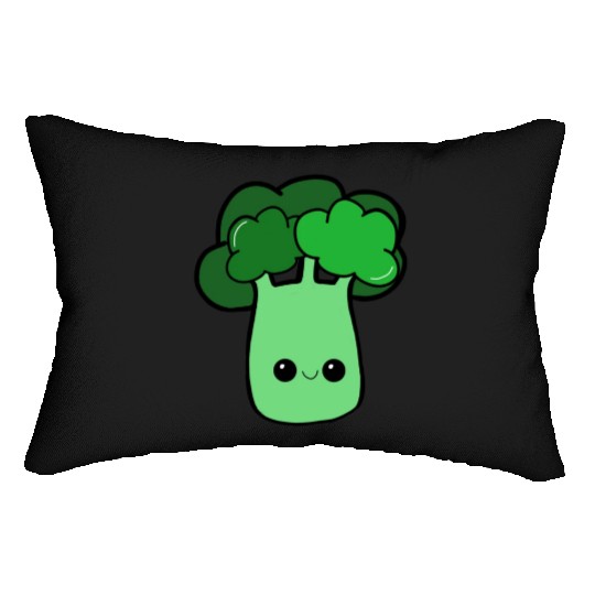 Cute Loves Broccoli Veggie Gardening Adult Kids To Lumbar Pillows