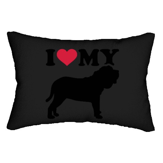 I love my Neapolitan Mastiff Lumbar Pillows