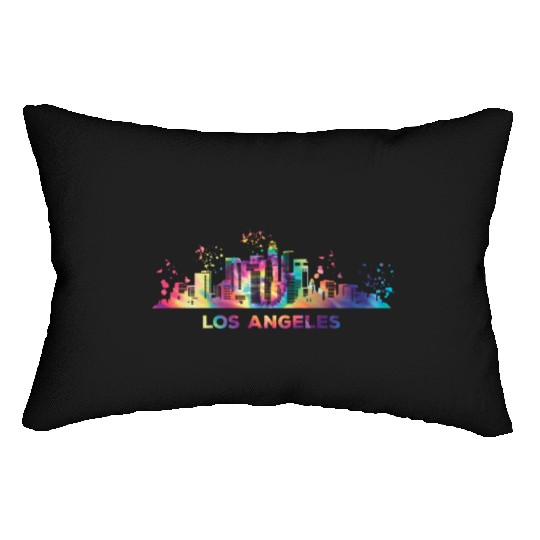 Angelenos Skyline Los Angeles Lumbar Pillows