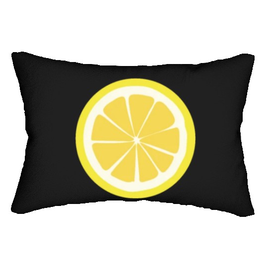 Citrus - Fruits - Orange - Lime - Grapefruit Lumbar Pillows