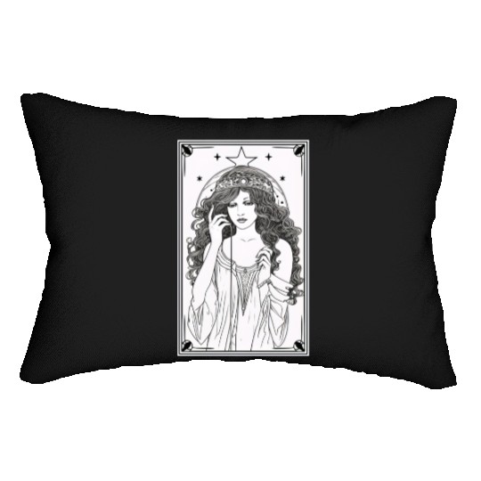 Tarot Card Astrology Occult Mystical Lumbar Pillows