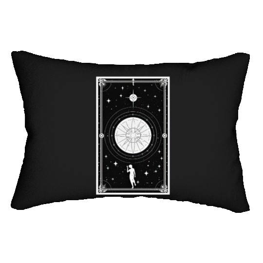 Tarot Card Astrology Occult Mystical Witchy Lumbar Pillows