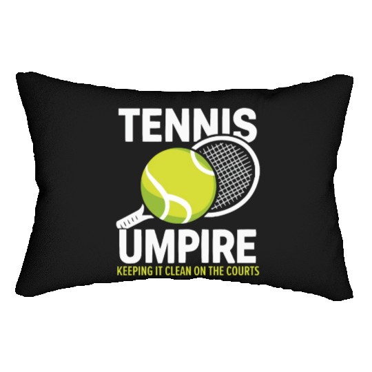 Tennis Umpire Ref Sports Game Official Referee Lumbar Pillows