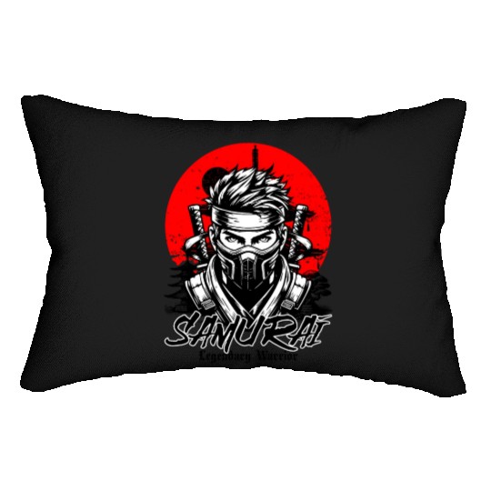 Samurai Warrior Lumbar Pillows