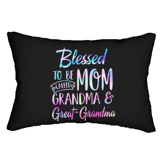Blessed To Be Called Mom Grandma Mothers Day Lumbar Pillows