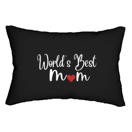 World's Best Mom - Mother's Day Gift Lumbar Pillows