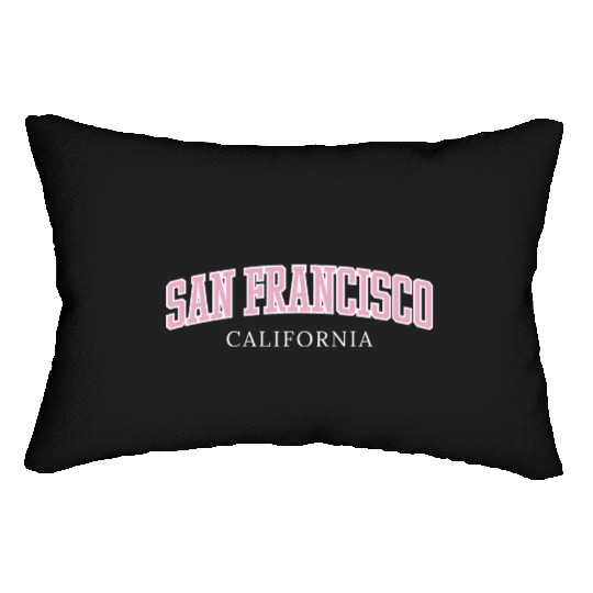 San Francisco California Lumbar Pillows