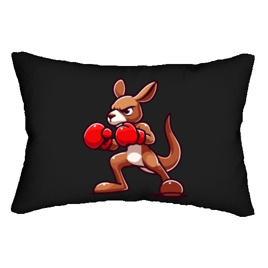Ring Champ Kangaroo: Boxing Bound Lumbar Pillows