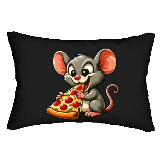 Mouse Rat Popcorn Cinema Movie Fan Lumbar Pillows