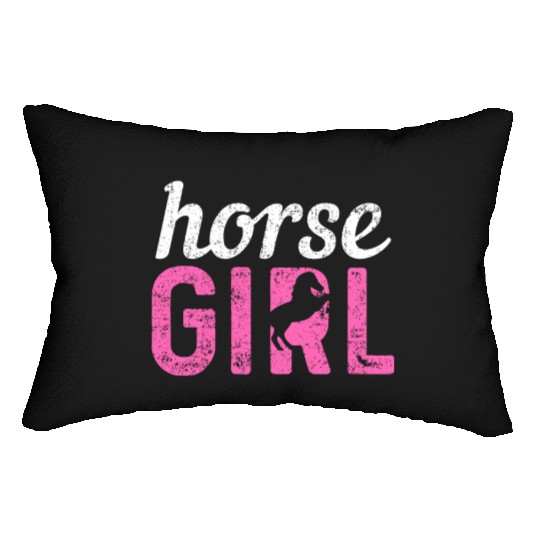 Horse Fan Racing Riding Head Sayings Farm Barn Lumbar Pillows