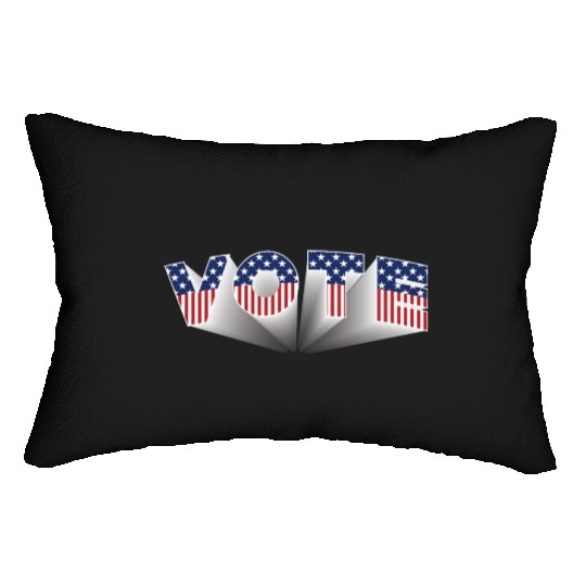 Vote - Stars and Stripes Lumbar Pillows
