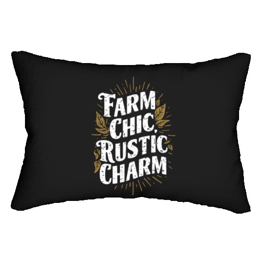Farmers Market Farmer Agriculture Farming Food Lumbar Pillows