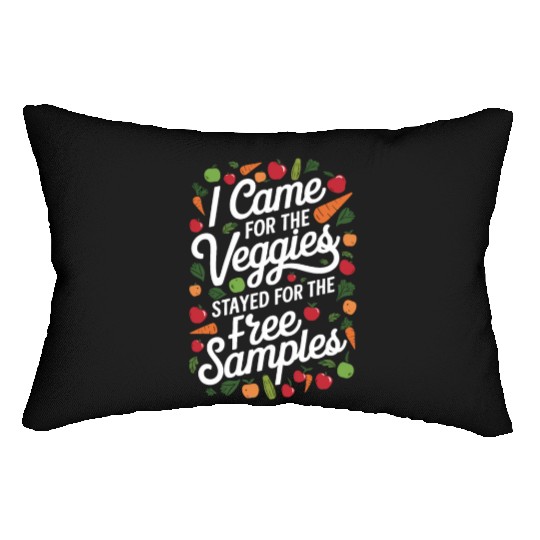 Farmers Market Farmer Agriculture Farming Food Lumbar Pillows