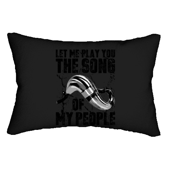 Song of My People 2 Stroke Motocross Pipe Lumbar Pillows