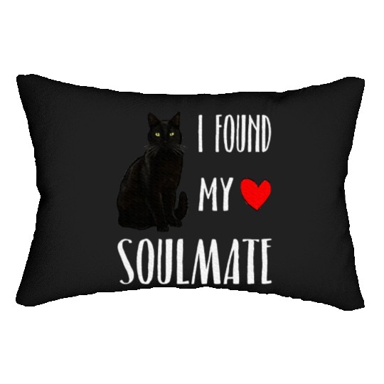 I Found My Soulmate Bombay Cat Lover Best Friend Lumbar Pillows