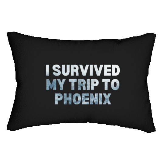 My Trip Traveler Vacation Phoenix Lumbar Pillows