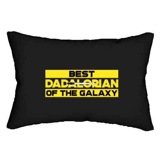 best dadalorian of the galaxy Lumbar Pillows