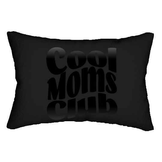 Cool moms club gift present for mama mothersday Lumbar Pillows