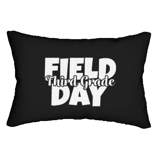 Field Day 2024 3rd Third Grade School Teacher Lumbar Pillows