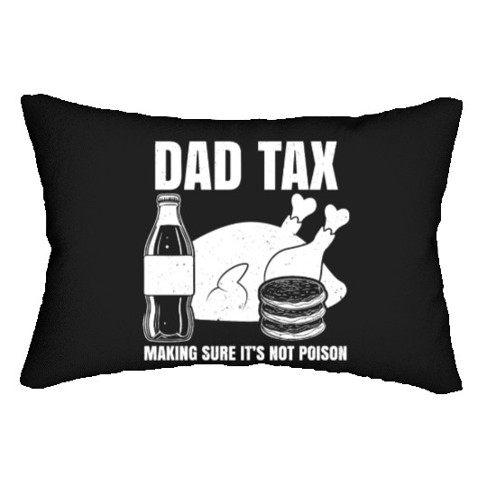 Funny Dad Tax Lumbar Pillows