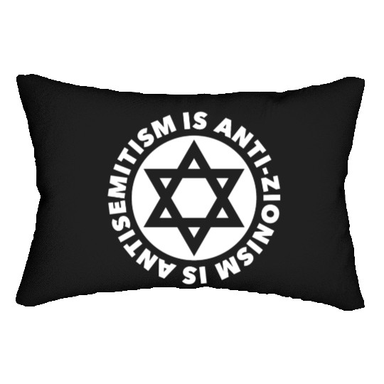 Calling It Out – Star of David (White) Lumbar Pillows