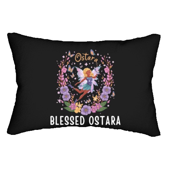 Easter Ostara Eostre - Pagan Witchcraft Spring Lumbar Pillows