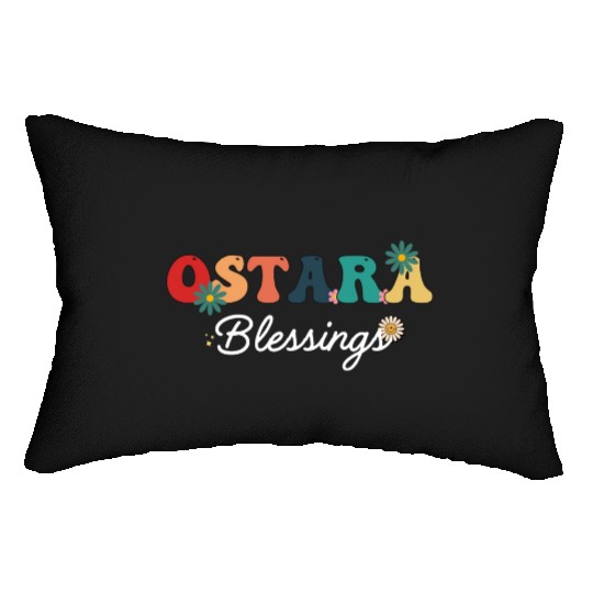 Easter Ostara Eostre - Pagan Witchcraft Spring Lumbar Pillows
