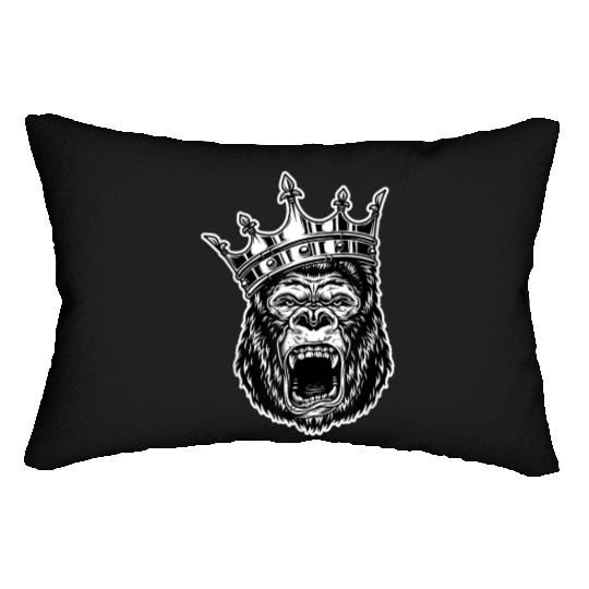 Apes Together Strong Gorilla Lumbar Pillows