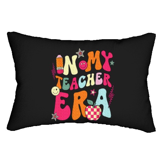 In My Teacher Era Teacher Lumbar Pillows