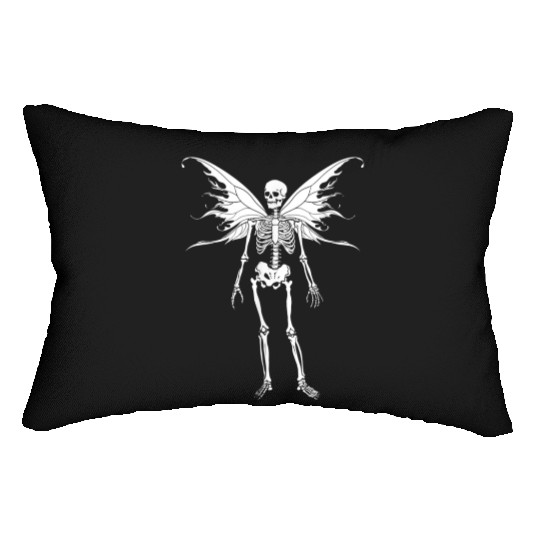 Fairy Grunge Fairycore Aesthetic Skeleton Lumbar Pillows