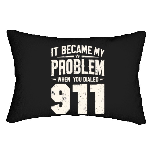 911 Dispatcher Operator Emergency Radio Dispatch Lumbar Pillows