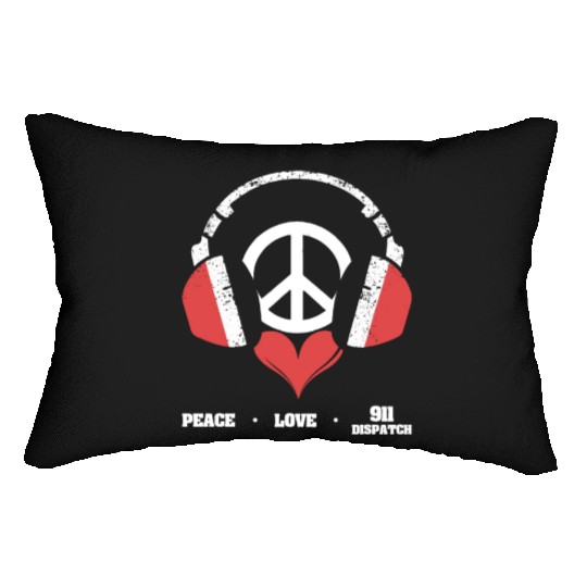 911 Dispatcher Operator Emergency Radio Dispatch Lumbar Pillows